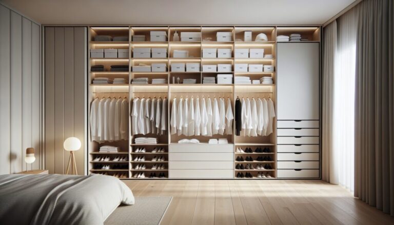 guia para hacer un armario empotrado interior a tu gusto