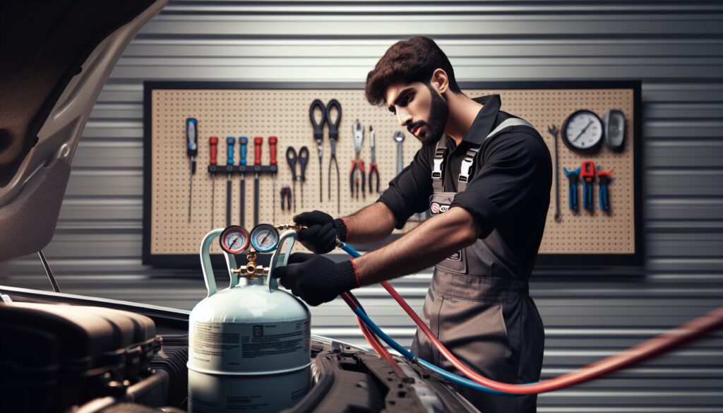 guia para recargar aire acondicionado en vehiculos